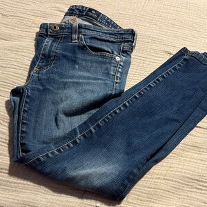 AG Adriano Goldschmied Dark Blue Skinny Jeans